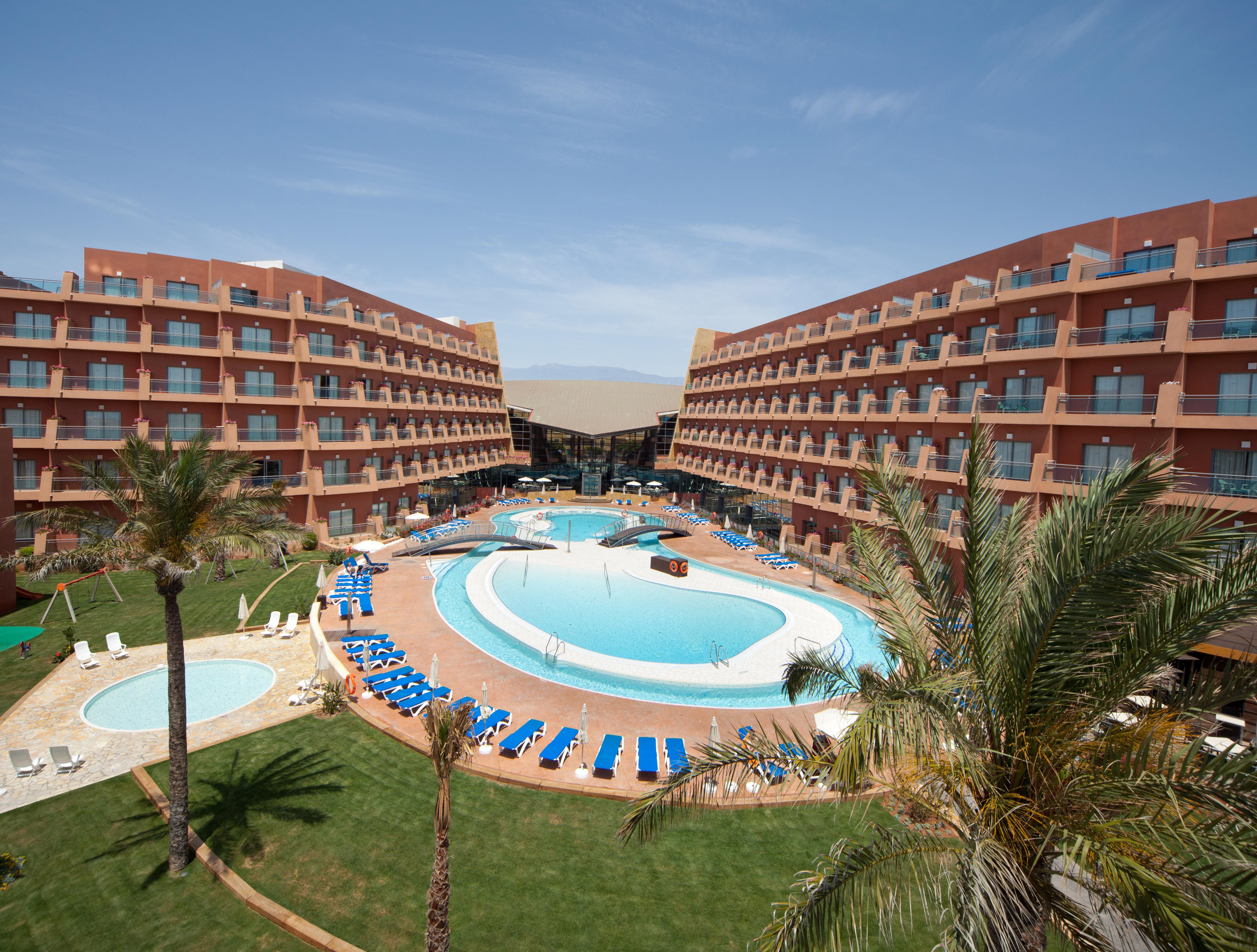 Protur Roquetas Hotel&Spa Roquetas de Mar Bagian luar foto