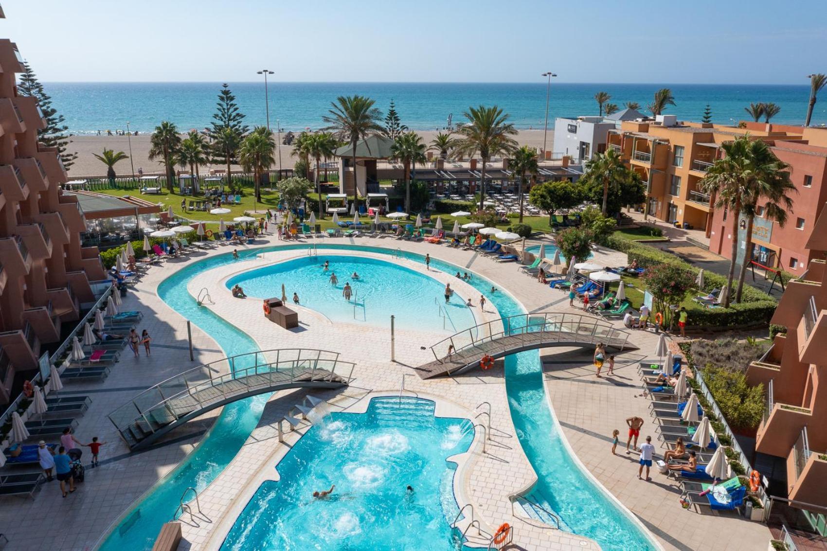 Protur Roquetas Hotel&Spa Roquetas de Mar Bagian luar foto